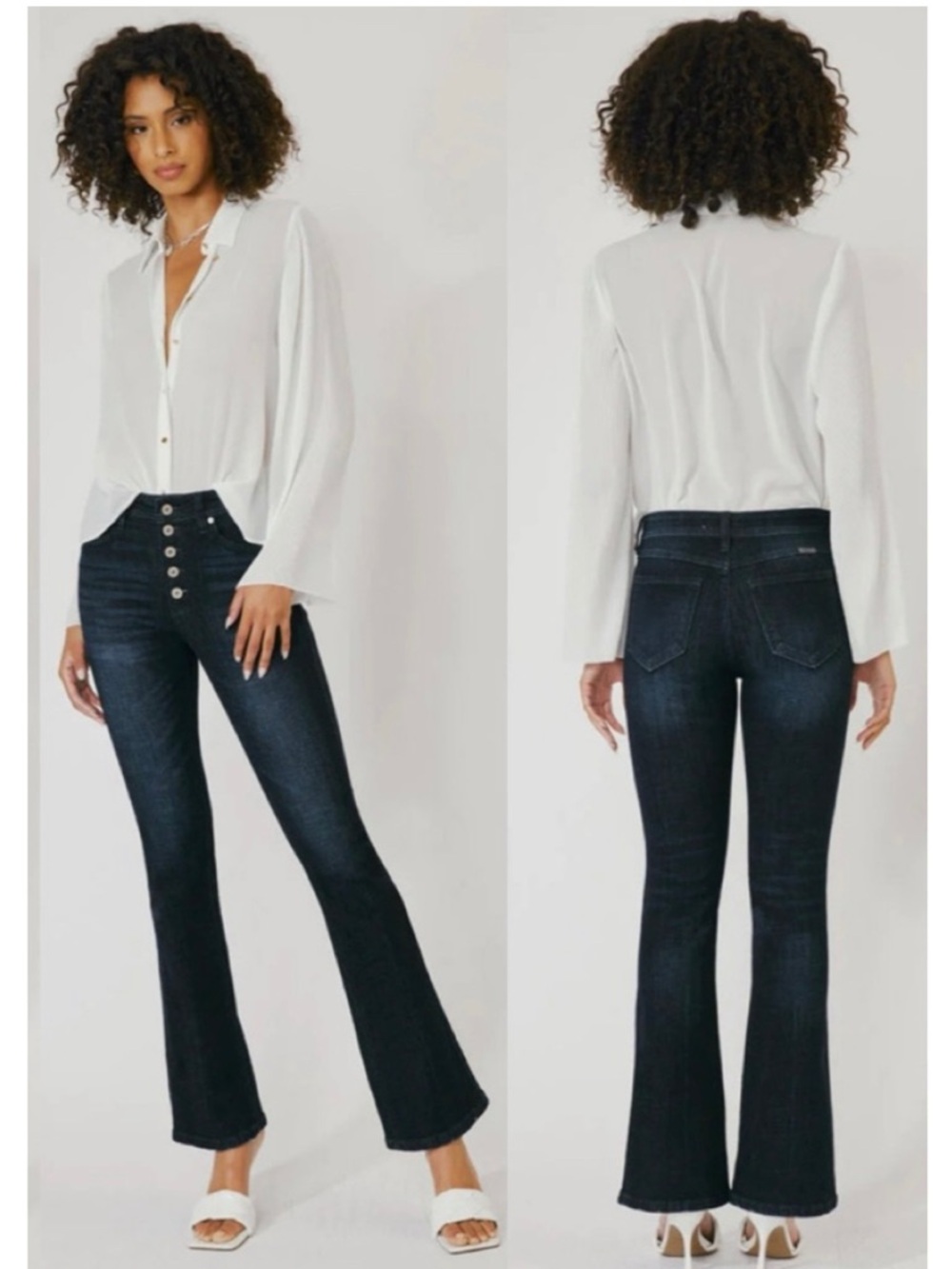 KanCan High Waisted Flare Bell Bottom Jeans